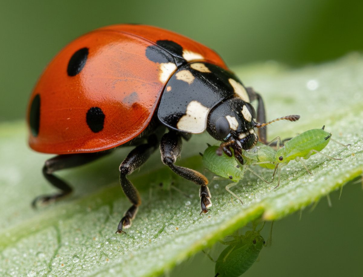 Les coccinelles au secours de nos potagers