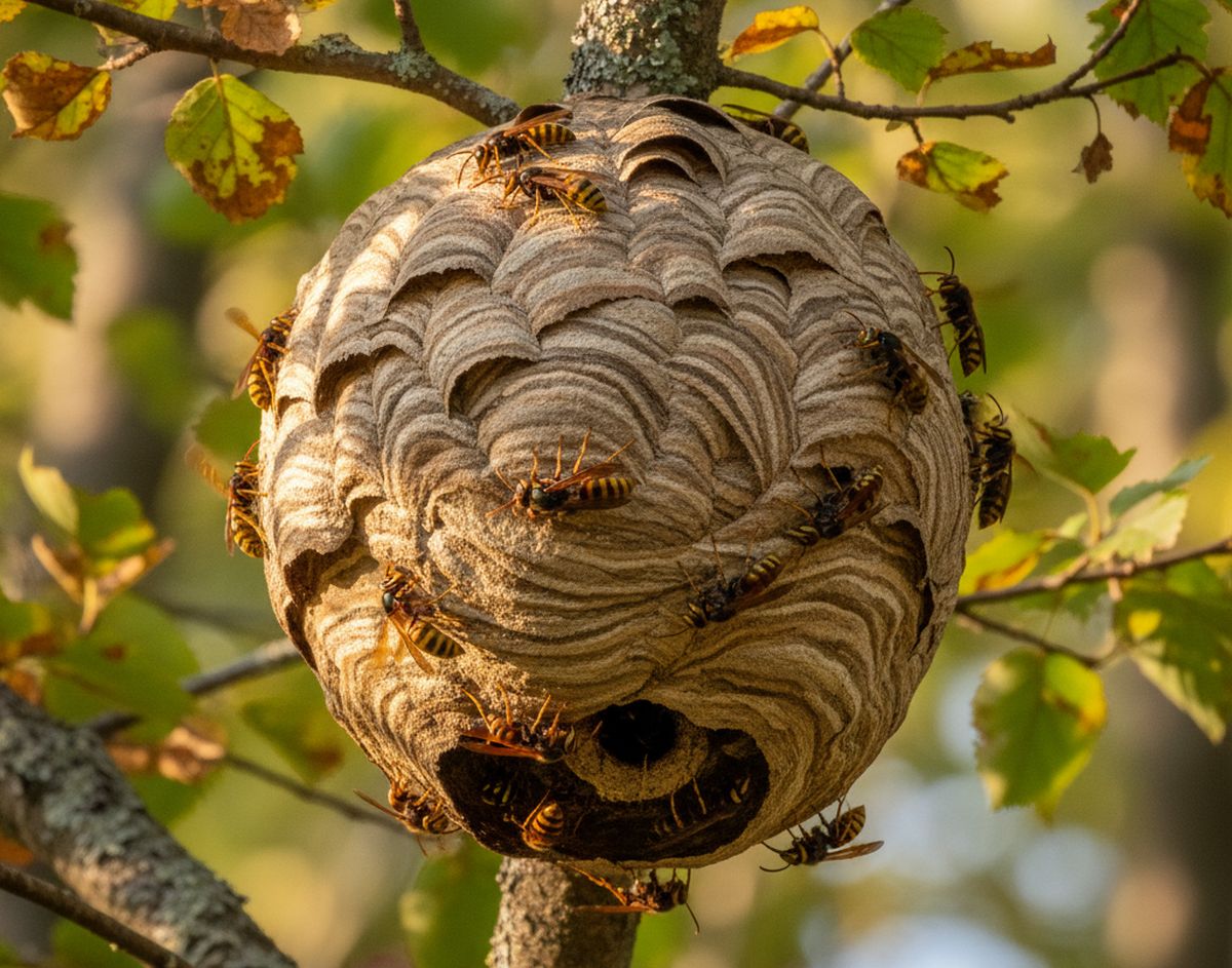 Durée de vie d&rsquo;un nid de frelon asiatique : cycle complet et conseils pratiques