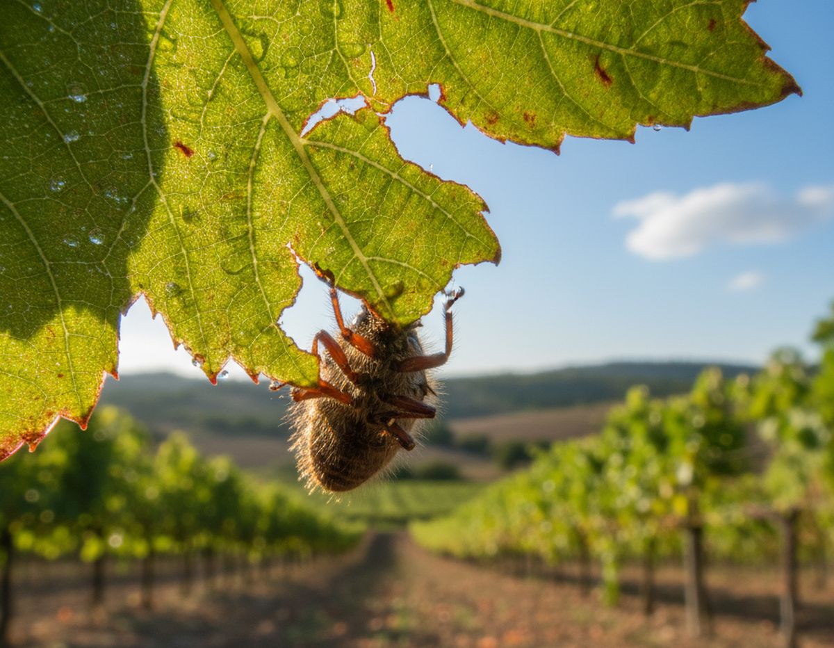 Top 10 des insectes dangereux pour la vigne